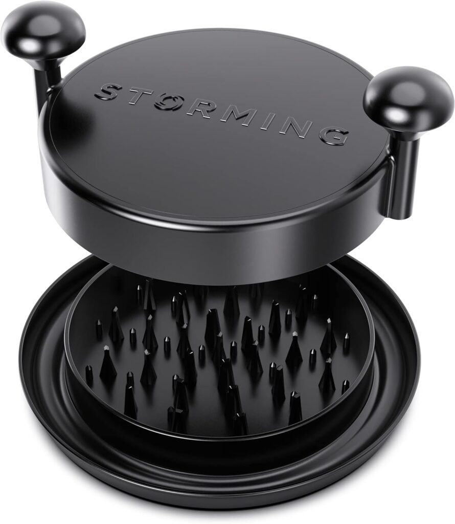 Chicken Shredder Tool Twist - Easy Professional 116 Spike Meat Shredder Kitchen Gadgets for the Shreddiest Chicken, Steak  Pulled Pork Shredder! Thick Meat Breaker Upper, Shredding Machine