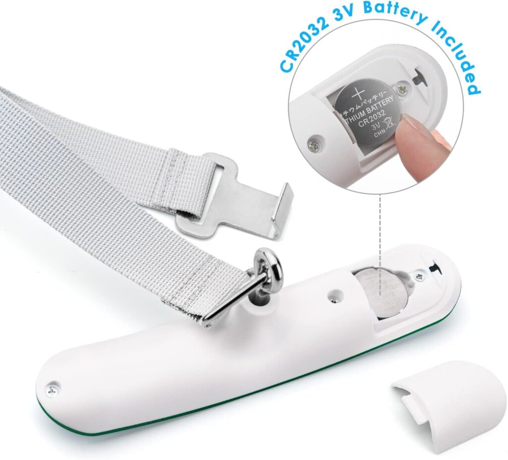 Digital Luggage Scale Gift for Traveler Suitcase Handheld Weight Scale 110lbs (Green)