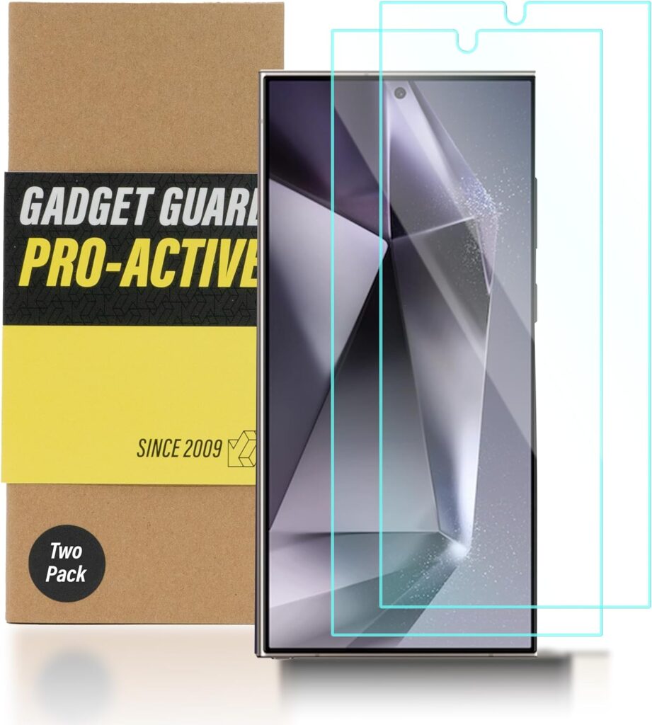 Gadget Guard Hybrid Glass Pro-Active 2 pack - Screen Protector (Samsung Galaxy S24 Ultra)