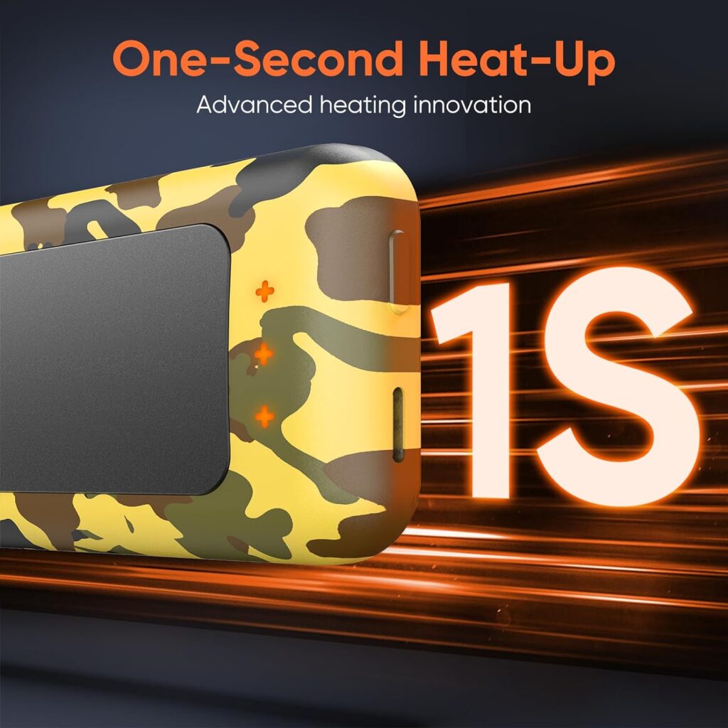 Hand Warmers Rechargeable, 2 Pack 6400mAh Electric Hand Warmer, 16 Hours Lasting, Great for Outdoors, Camping, Gifts for Women Men