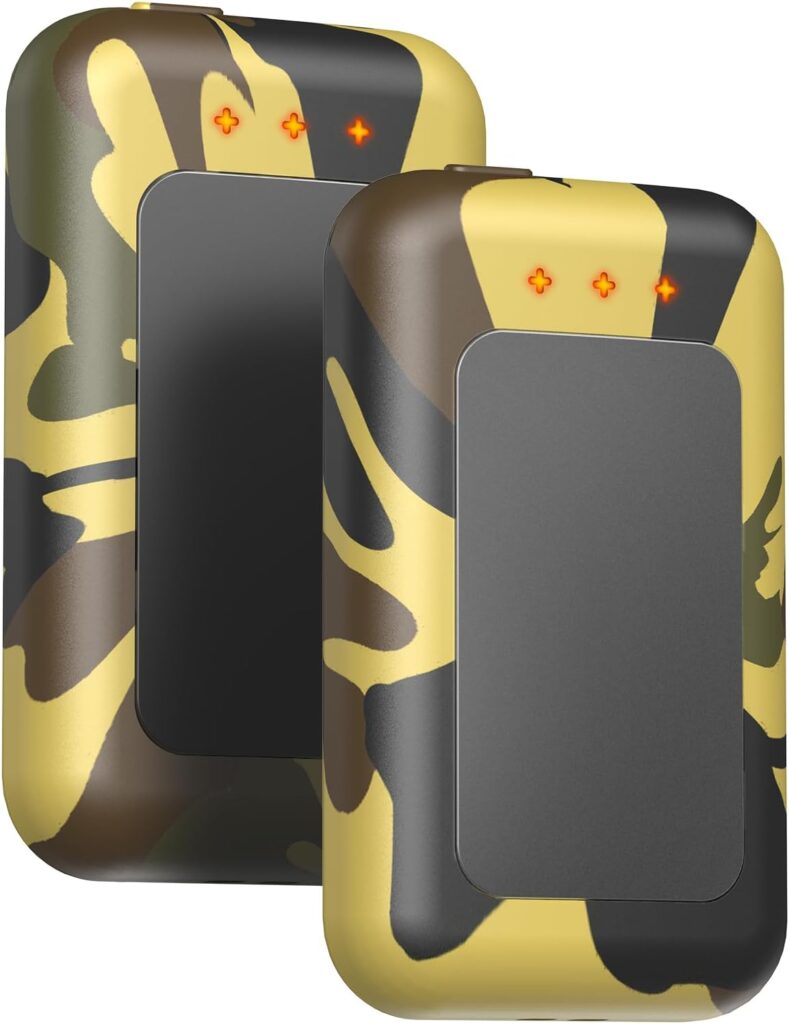 Hand Warmers Rechargeable, 2 Pack 6400mAh Electric Hand Warmer, 16 Hours Lasting, Great for Outdoors, Camping, Gifts for Women Men