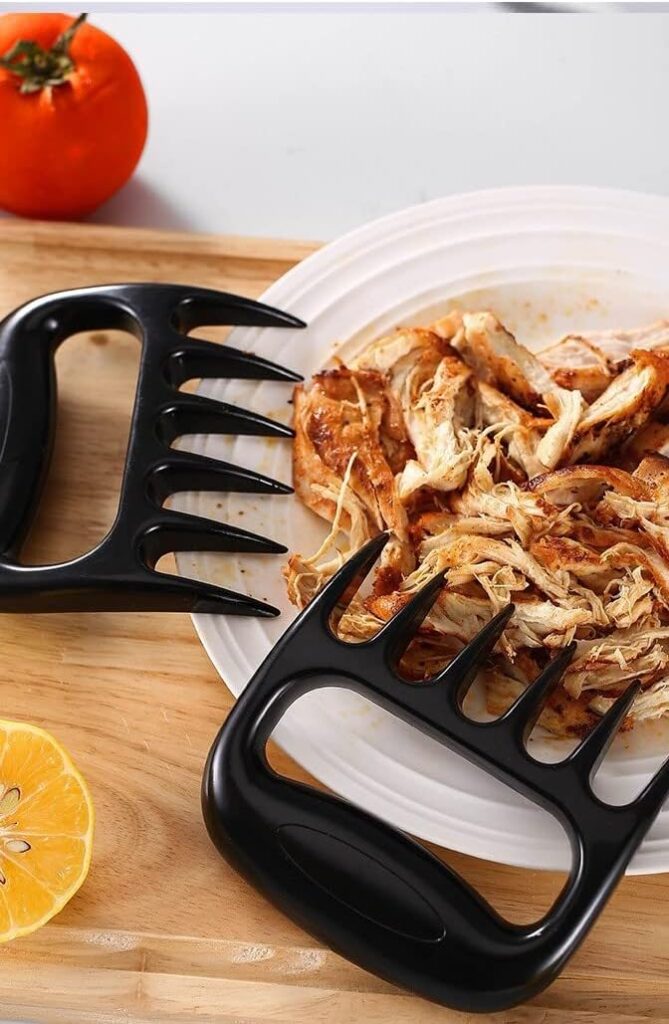 Meat SHREDZ - BBQ Shredder, Best Gifts for Foodies Men, Gadgets Under 15, Meat Claws Meat Shredder, Grilling Gadgets/Tools/Utensils for Men, Meat Shredder Bear Claw, Smoker Accessories Gifts