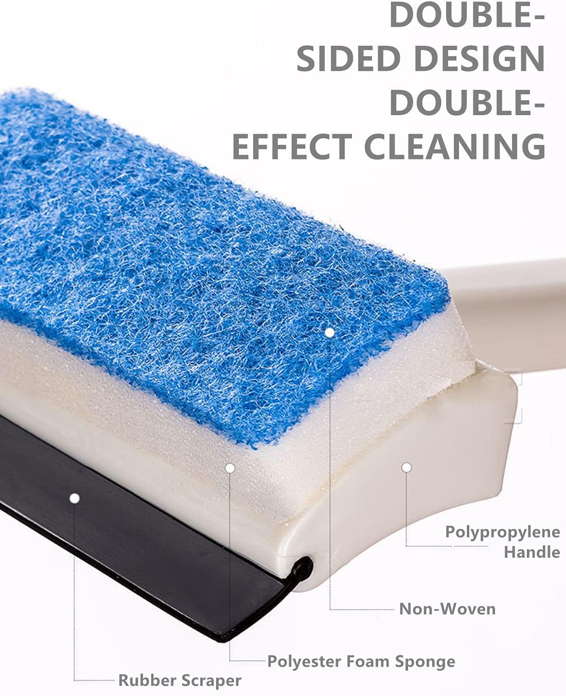 Double-Sided Glass Sponge Cleaning Brush Review