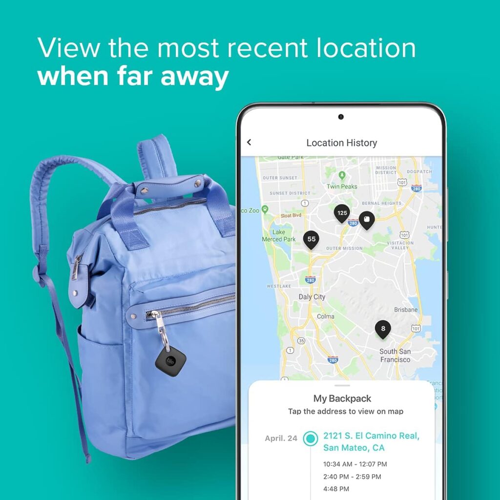 Tile Mate 3 Count (Pack of 1), Black. Bluetooth Tracker, Keys Finder and Item Locator for Keys, Bags and More Up to 250 ft. Range. Water-Resistant. Phone Finder. iOS and Android Compatible