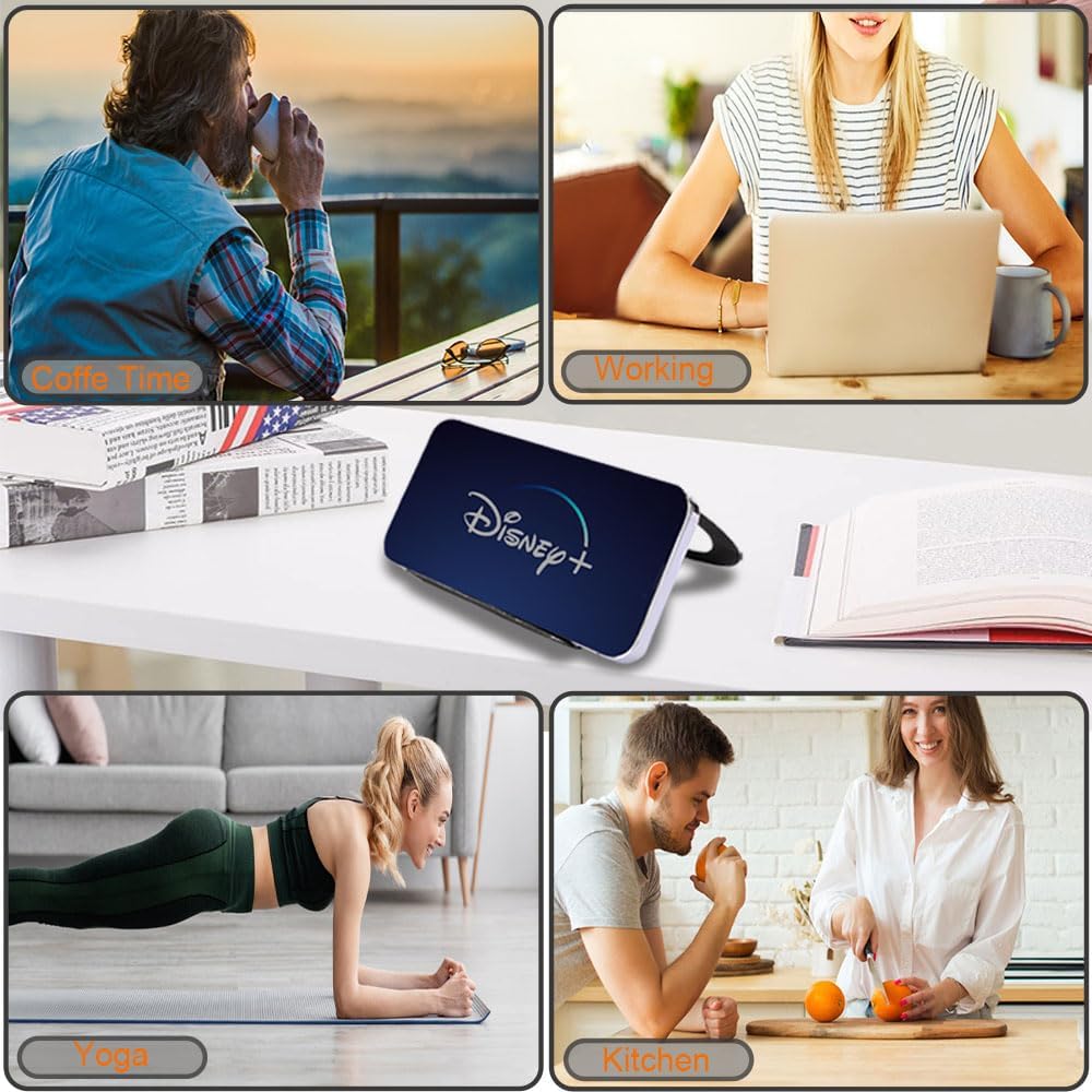 Universal Airplane Window Drink Gadget Holder, Plane Travel Essentials Accessories, Flex Cell Phone Holder Stand for Flying Driving Home Desk [U.S Patent Pending] (Black)