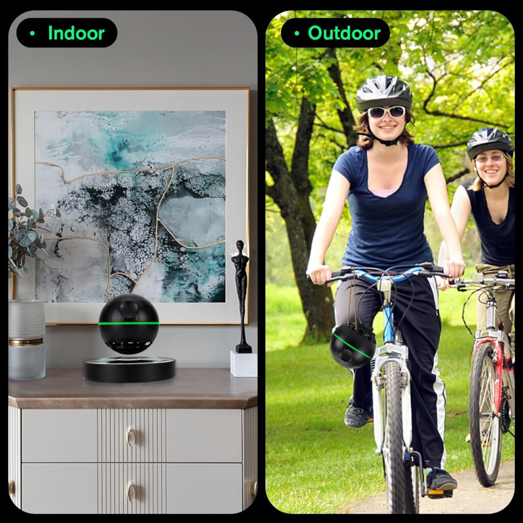 Upgraded, Wireless Arc Star Floating Speaker, Magnetic Levitating Star Wars Bluetooth Speaker, Upgrade 8W Speaker 3D Stereo Bass Sound and NFC, Cool Tech Gadgets, Creative Electric Gifts