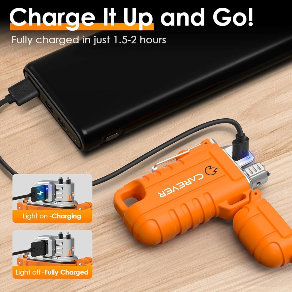 Valentines Day Gifts Electric Lighter - Gifts for Men Him Boyfriend Husband Her Gift Ideas Rechargeable USB Arc Plasma Candle Lighters Cool Gadgets BBQ Grill Accessories Christmas Stocking Stuffers