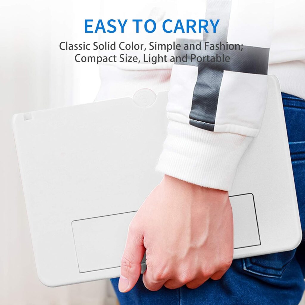 16 inch Screen Magnifier for Cell Phone 3D Magnifier Screen Enlarger for Movies,Videos,Reading,Gaming-Screen Amplifie with Foldable Phone Stand Holder. Compatible with All Smartphones-White