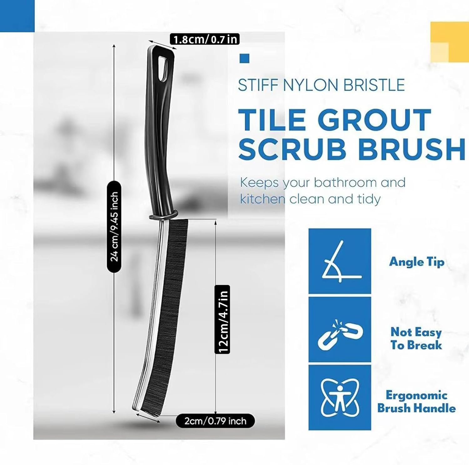 3Pcs Crevice Cleaning Brush Review