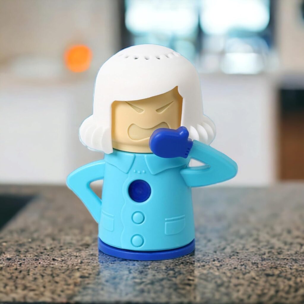 Chilly Mom Deodorizer Baking Soda Holder, Cool Mother Fridge Deodorizer Baking Soda Container, Cold Mama Baking Soda Odor Absorber Box Refrigerator Funny Kitchen Gadgets