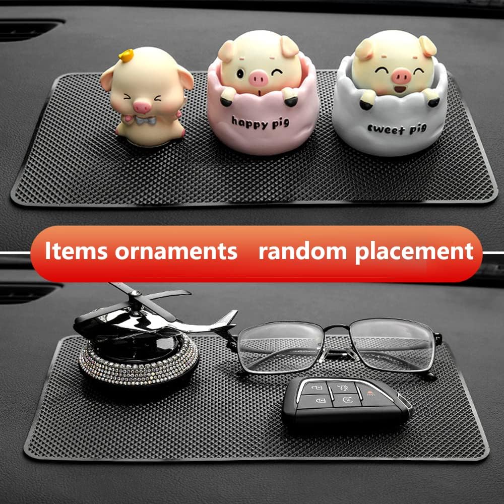 Extra Large  Thick Sticky Anti-Slip Pad for Car Dashboard, Universal Non-Slip Grip Cell Phones, Sunglasses, Keys, Decoration Gadgets Mat for Car/Home/Office (The Grid Model)