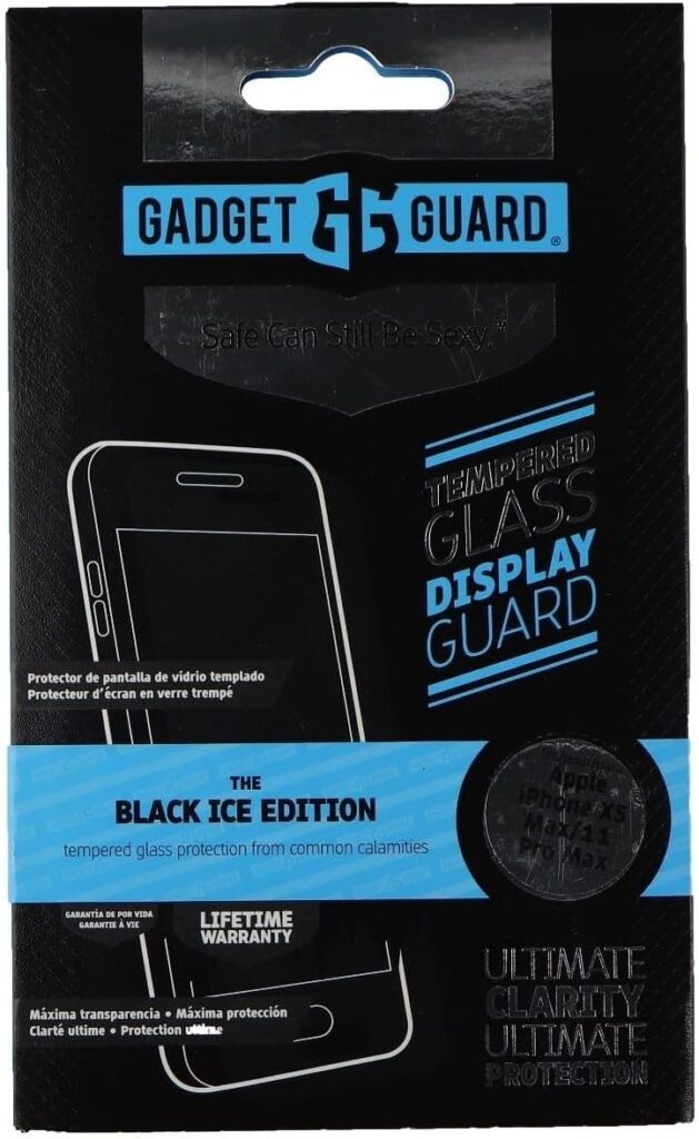 Gadget Guard Black Ice Edition Tempered Glass for iPhone 11 Pro Max/Xs Max