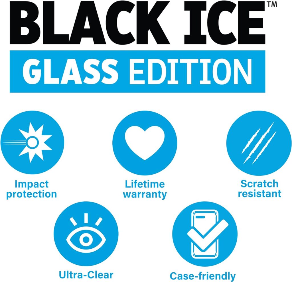 Gadget Guard Glass Screen Protector for iPhone 13 Mini, Shatter Resistant Tempered Glass, Crystal Clear, Easy Installation, Case Friendly