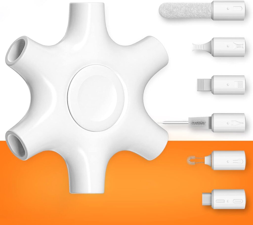 iPhone Cleaning Kit Port Cleaner Repair  Restore Tool for iPad Pro Watch Cell Phone Camera,Charging Port, Lightning Charger Cables Speaker Airpod Cleaning Putty Dust for All Devices Multitool