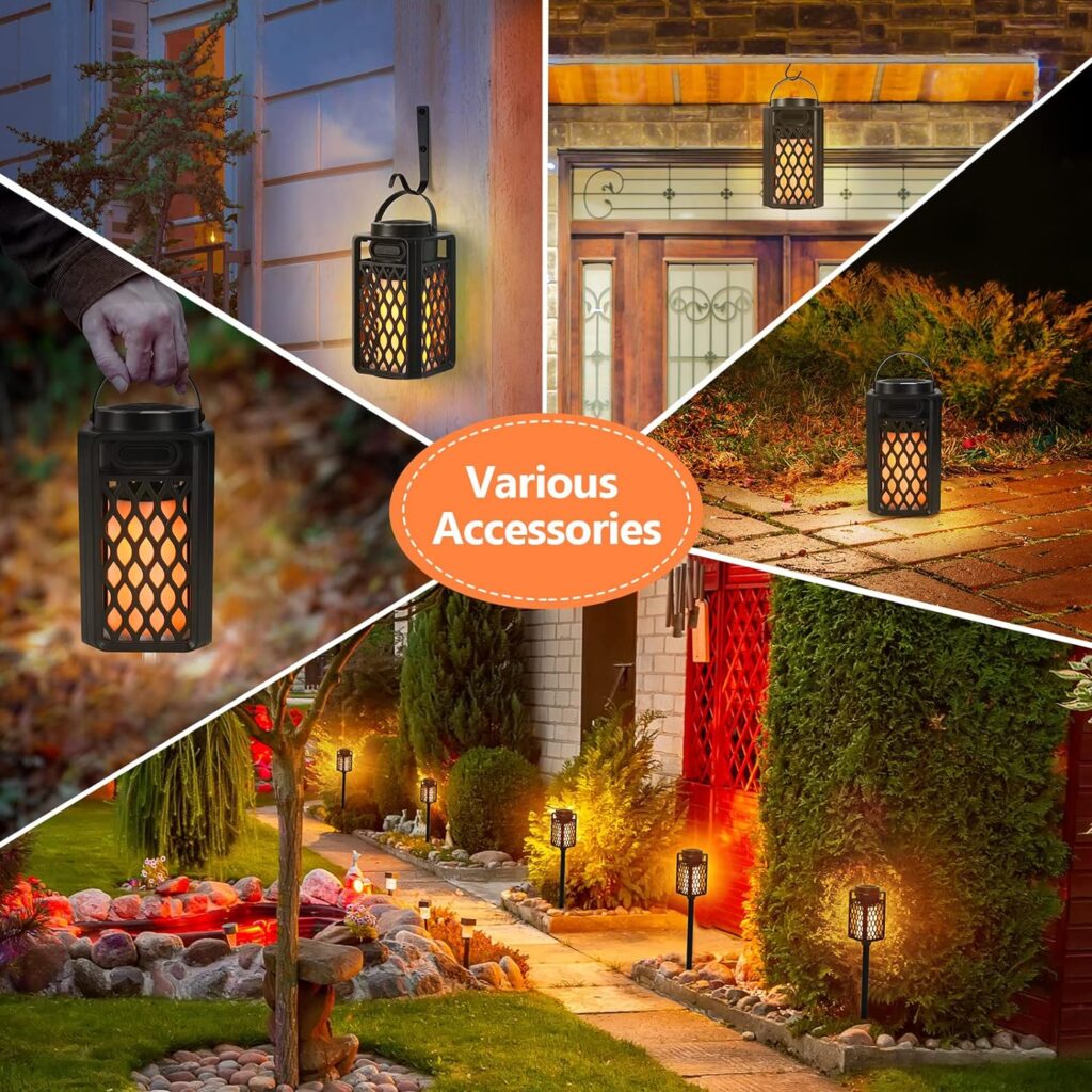 LED Flame Speaker, Waterproof Wireless Outdoor Bluetooth Speaker with Torch Light, Tech Gifts for Men, Women, Dad, Mother Gift Gadgets, Accessories for Camping/Yard/Patio…