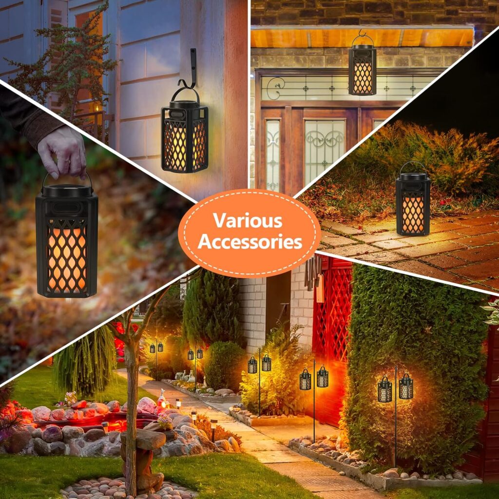 LED Flame Speaker, Waterproof Wireless Outdoor Bluetooth Speaker with Torch Light, Tech Gifts for Men, Women, Dad, Mother Gift Gadgets, Accessories for Camping/Yard/Patio…