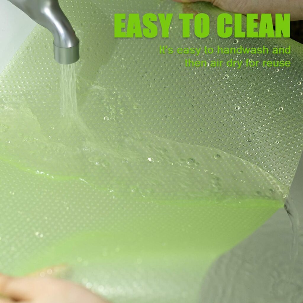 Refrigerator Liners, 12 x 17.7 Fridge Liner Washable Refrigerator Mats, Home Kitchen Gadgets Accessories Organization Must Haves for Freezer Glass Shelf Shelving Drawers Cupboard Cabinet - 7 Pack