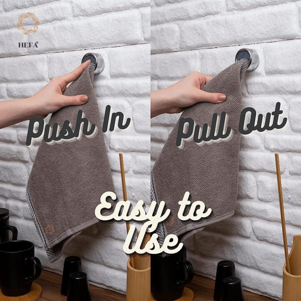 Towel Holder, Towel Hooks, Dish Towel Holder, Kitchen Organization, Bathroom Accesories, Kitchen Towel Hook, Kitchen Towel Holder, Hand Towel Holder, Kitchen Gadgets 4 Pack