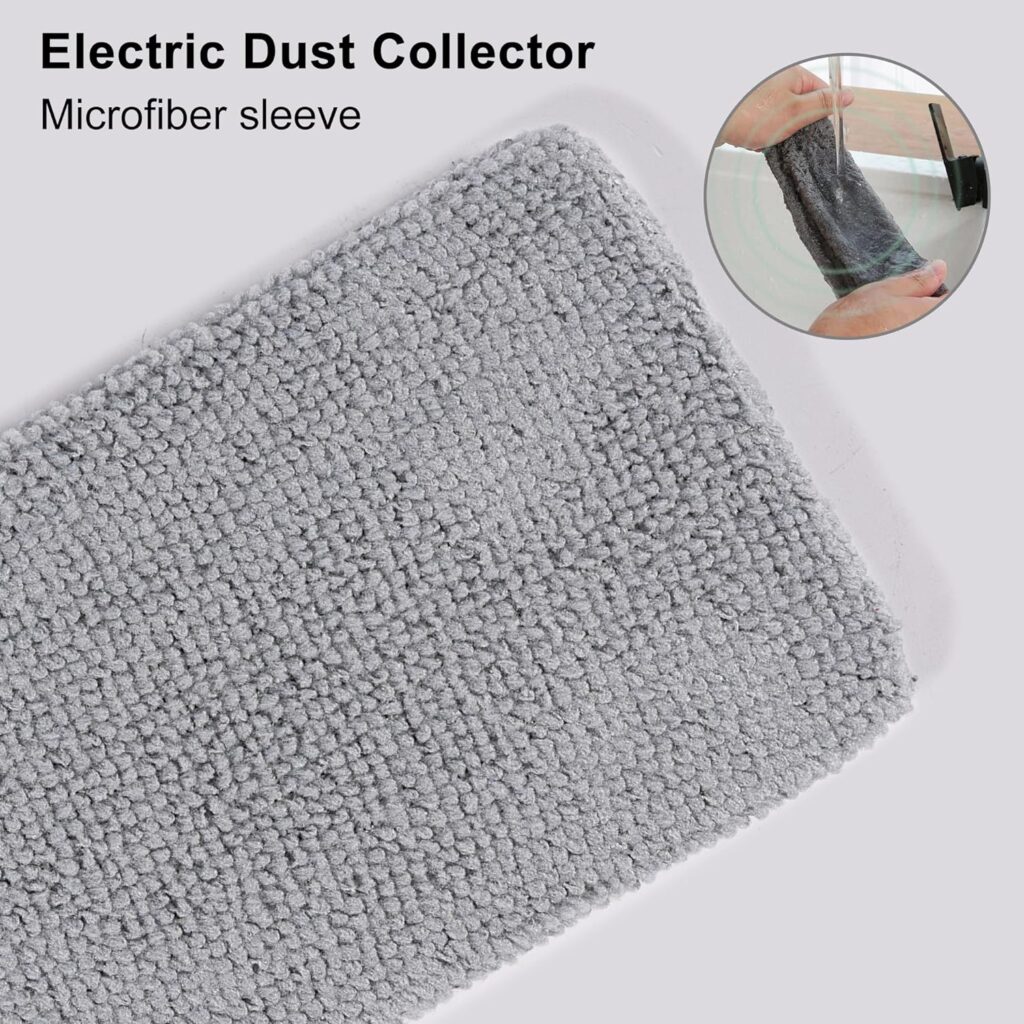 Upgraded Under Appliances Cleaning Tools, 67 Inch Microfiber Gap Duster Thin Flat Brush Cleaning Gadgets - Perfect for Cleaning Under Furniture, refrigerator, Couches, Stoves, and Beds, with 2 sleeves