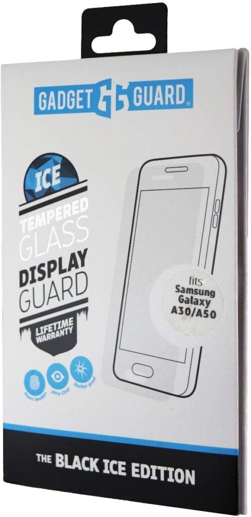 Gadget Guard Black Ice Tempered Glass for Samsung Galaxy A30/A50 - Clear