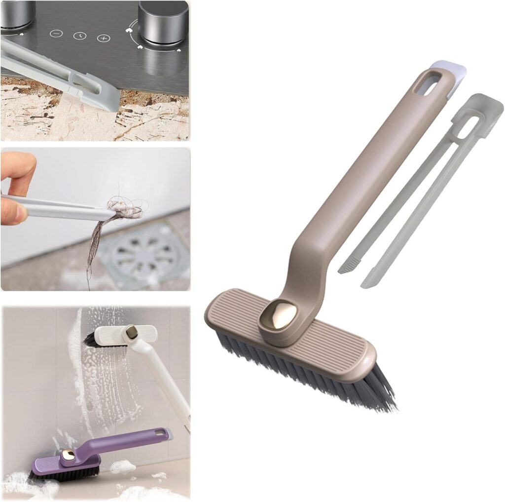 Multi-Function Rotating Crevice Cleaning Brush - 2024 New 360 Degree Rotating Crevice Cleaning Brush, Crevice Gap Cleaning Brush No Dead Corners Household Cleaning Tool
