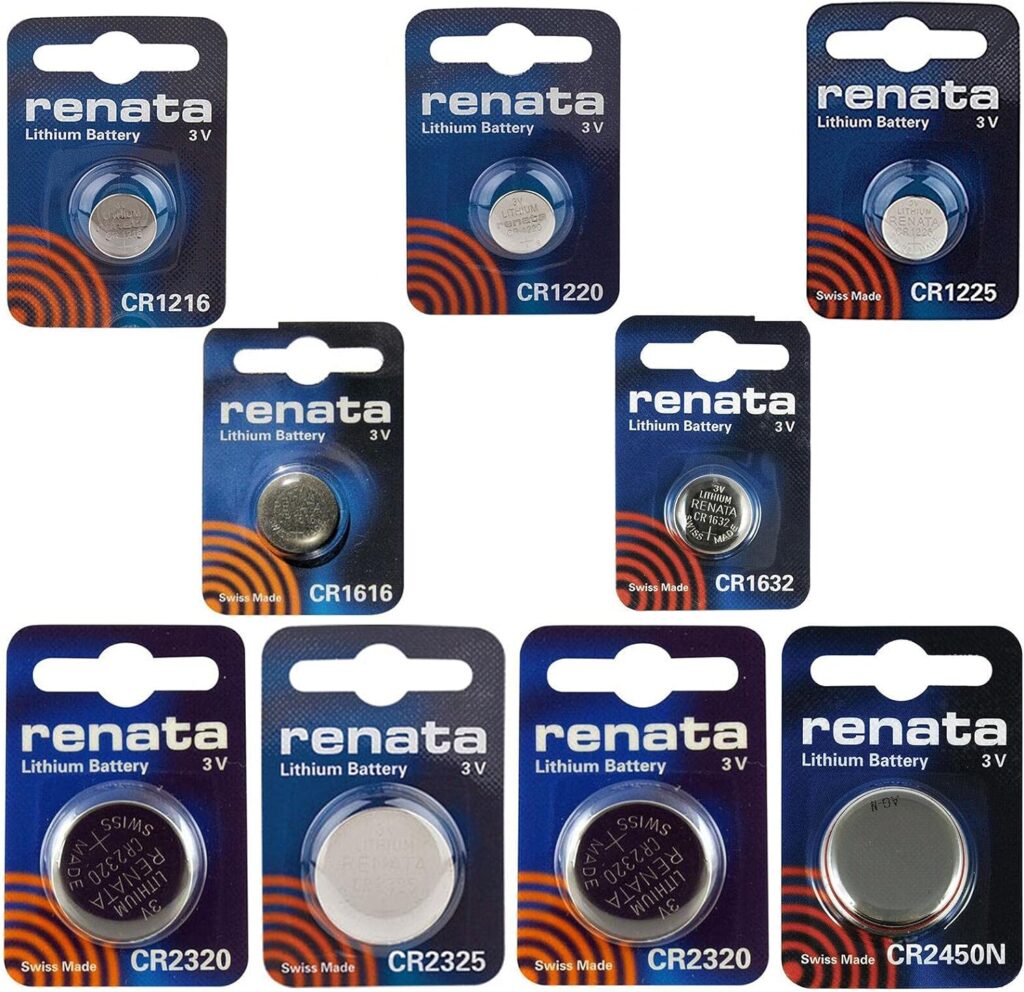 Renata One (1) X CR2450N Lithium Watch/Key/Gadget Battery 3v Blister Packed - Swiss Made Quality
