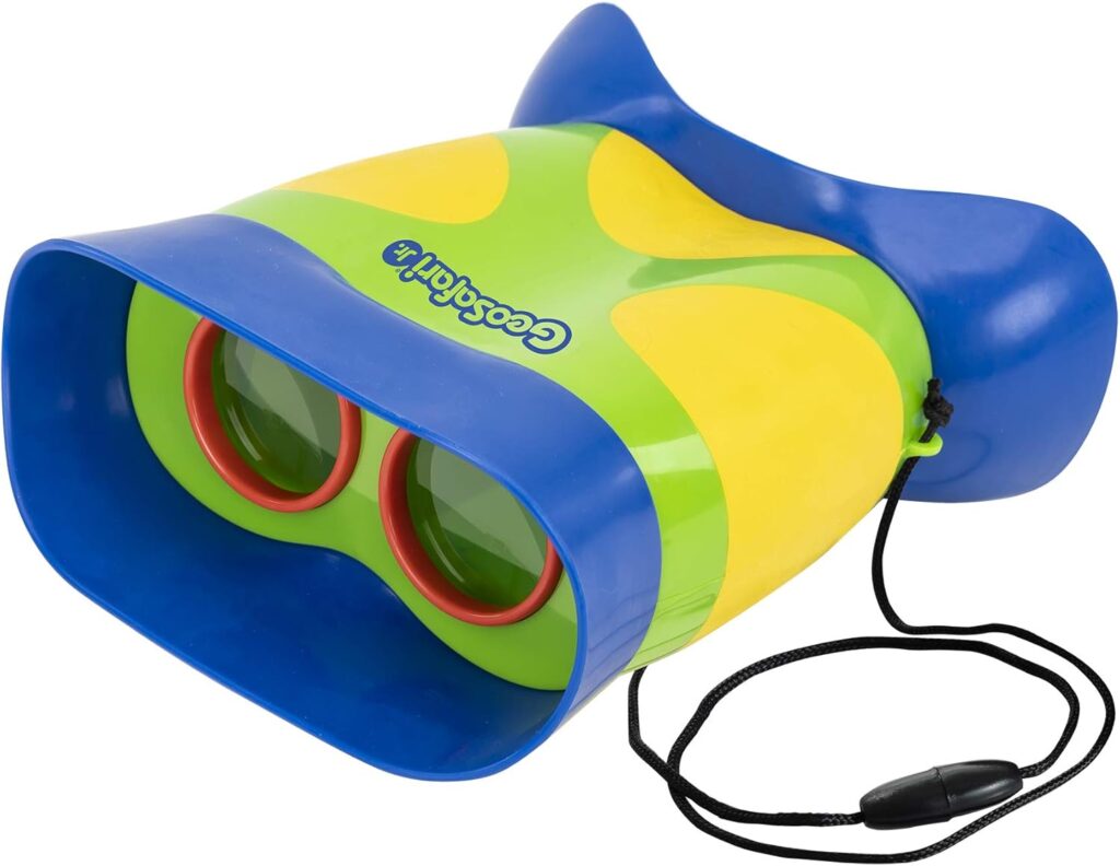 Educational Insights GeoSafari Jr. Kidnoculars, Binoculars for Toddlers  Kids, Easter Basket Stuffers for Kids, Gift for Toddlers Ages 3+