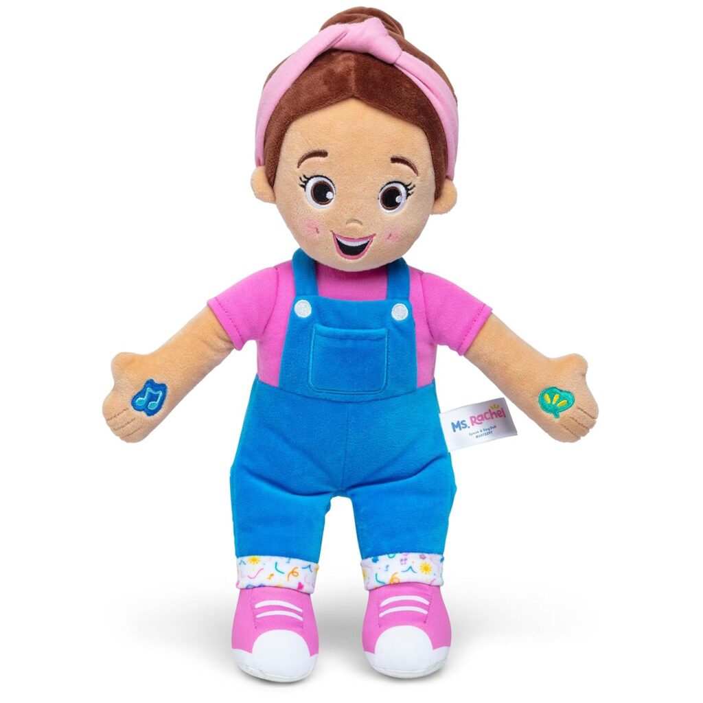 Ms. Rachel Official Speak  Sing Doll, 16” Tall Interactive Toy with 4 Songs  16+ Phrases, Toddler Toys for Girls  Boys Ages 6 Months to 3+ Years