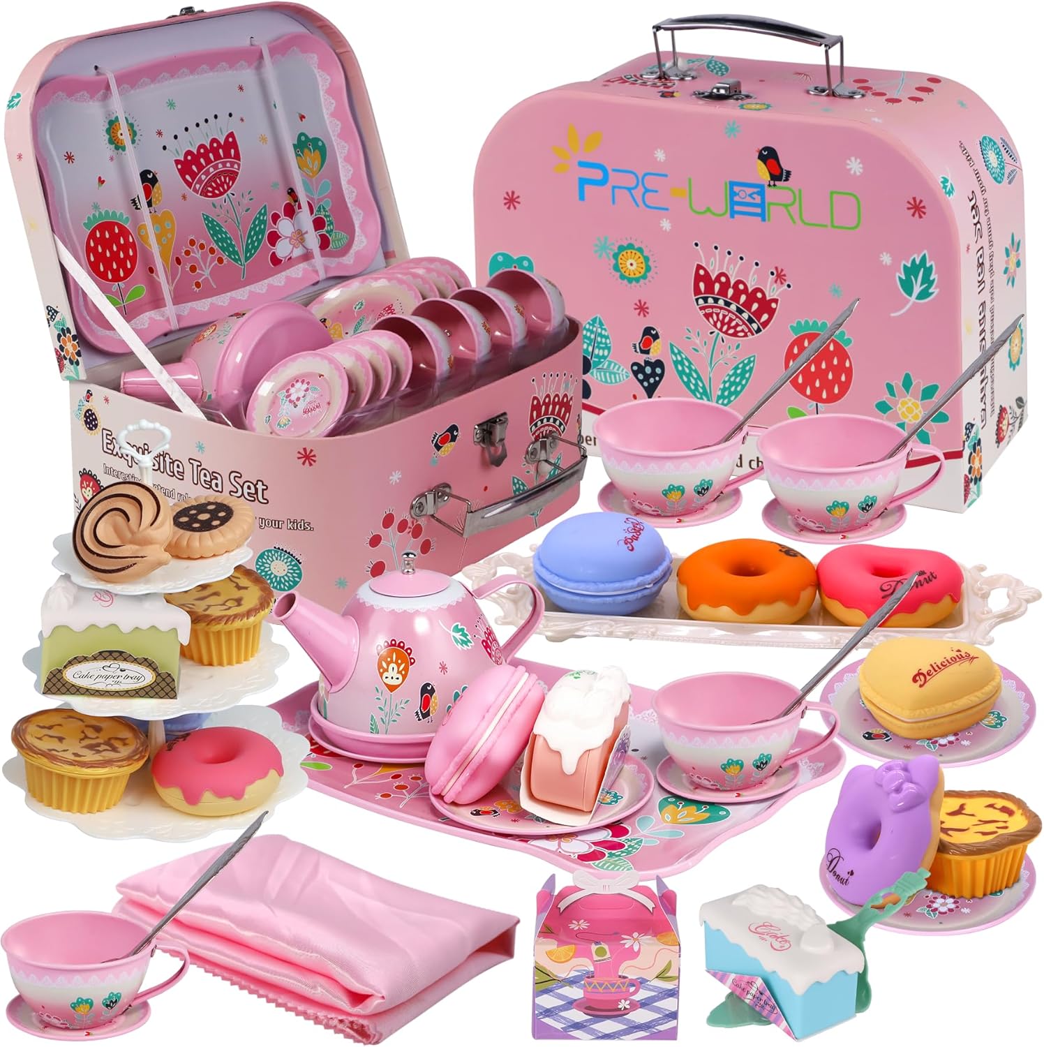 Tea Party Set for Little Girls Review