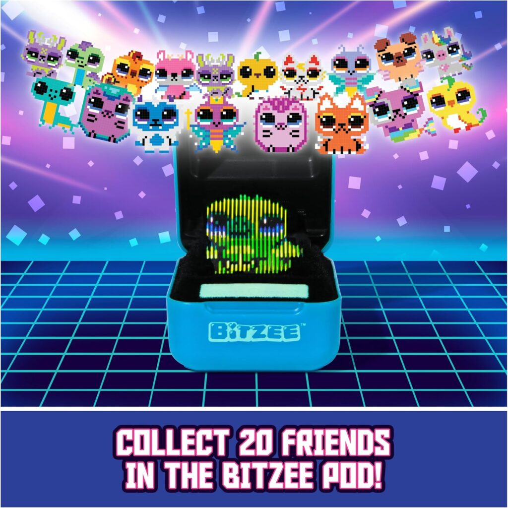 Bitzee, Magicals with 20 Interactive Characters Inside, Great for Easter Gifts, Digital Pet Reacts to Touch