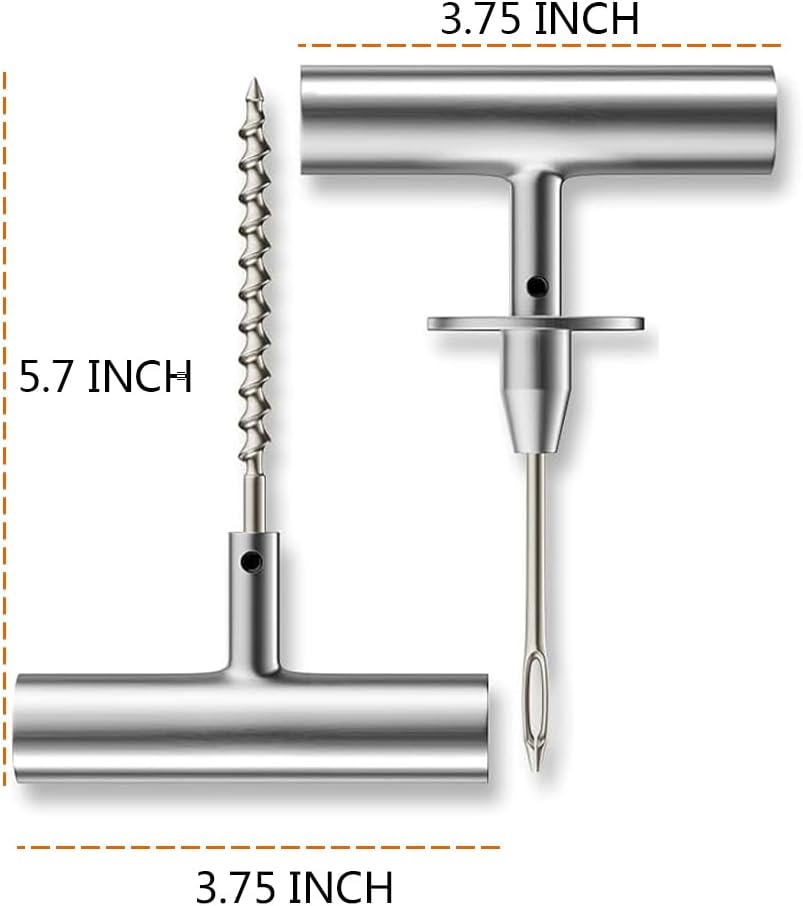 AUTOWN Flat Tire Repair Kit with Plugs 31 Pcs for Car, Motorcycle, ATV, Jeep, Truck, Tractor Flat Tire Puncture Repair