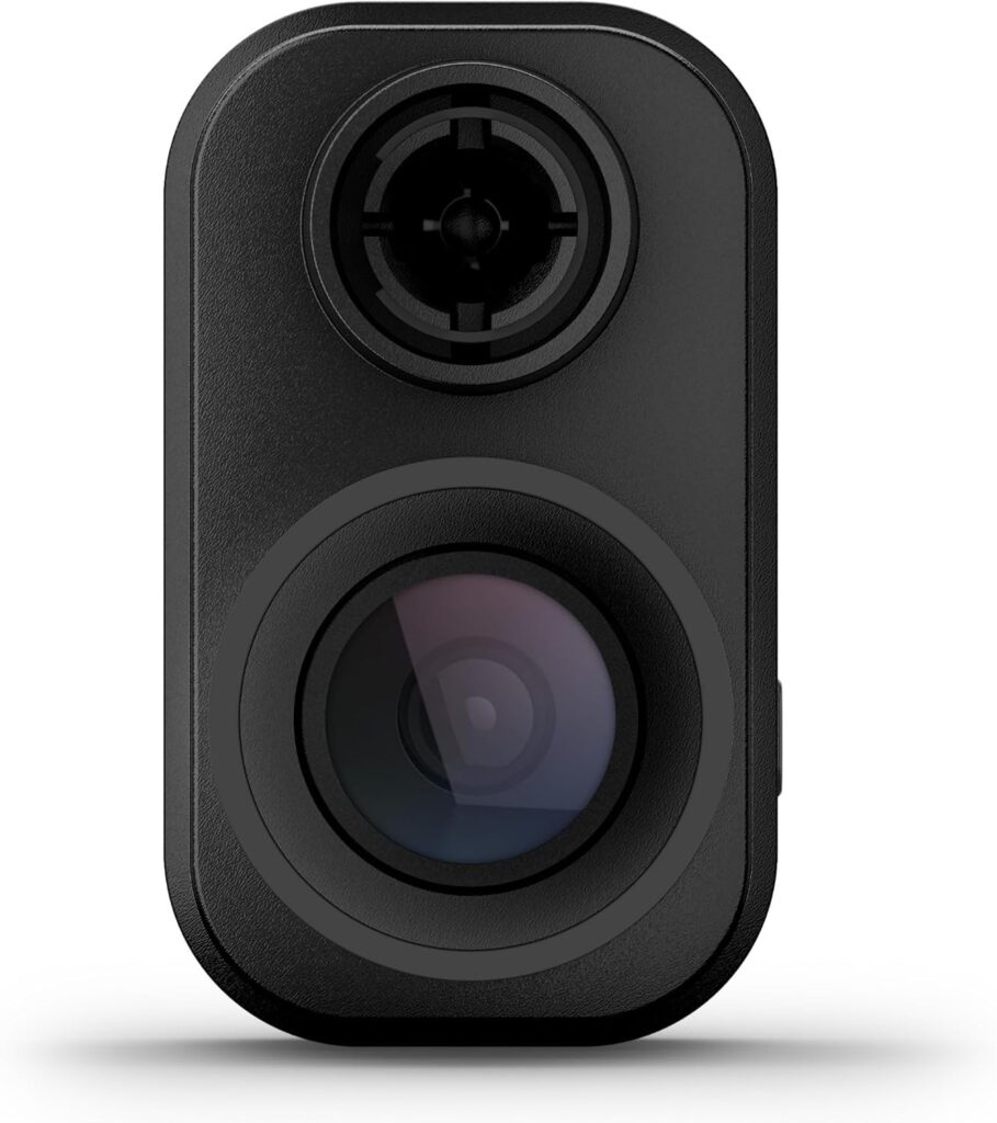 Garmin Dash Cam Mini 2, Tiny Size, 1080p and 140-degree FOV, Monitor Your Vehicle While Away w/New Connected Features, Voice Control - 010-02504-00