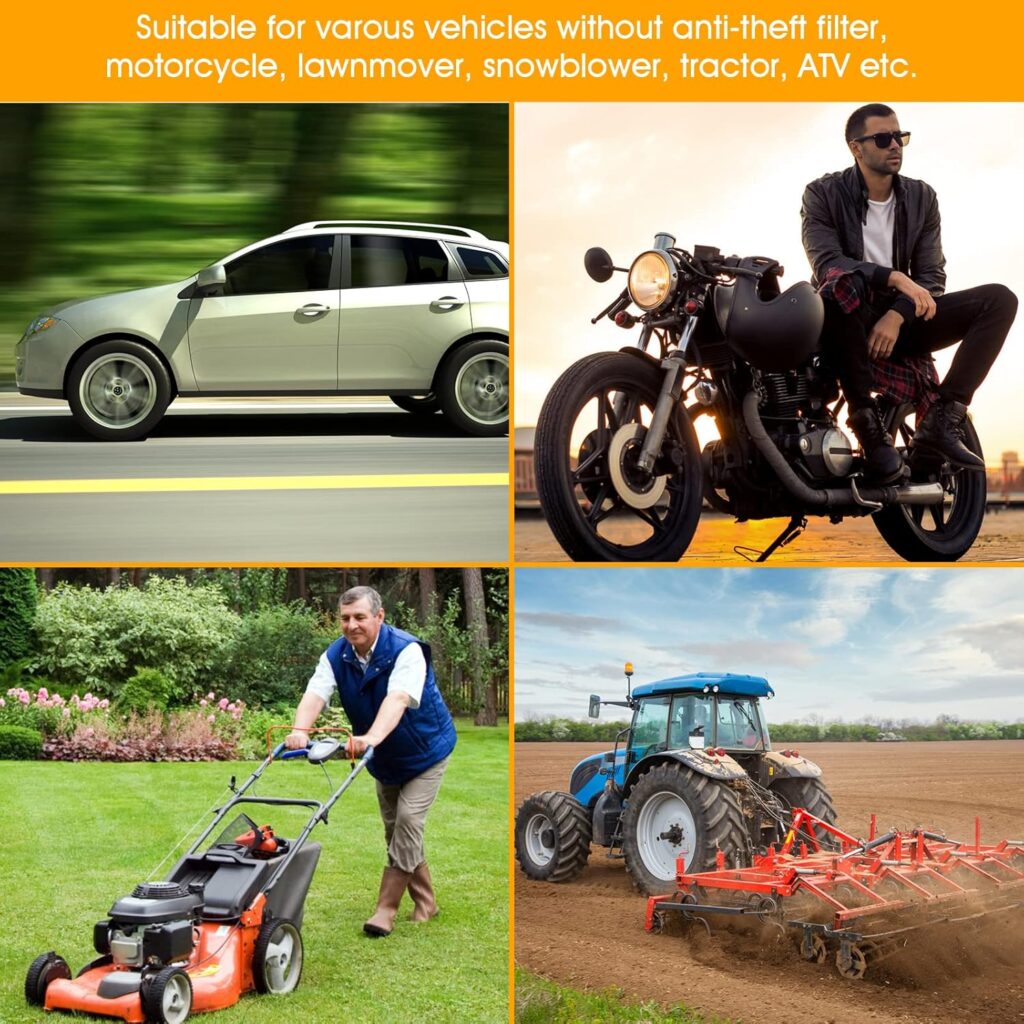 Gasoline Siphon Hose Pump, Hand Fuel Transfer Pump, High Flow Gas Siphon Pump for water Gasoline Oil Petrol Diesel, Manual Fuel Pump with 2 Premium PVC Hoses