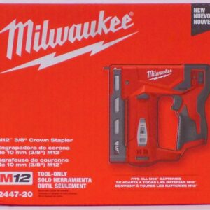 Milwaukee 2447-20 M12 3/8" Crown Stapler  — Quick Verdict