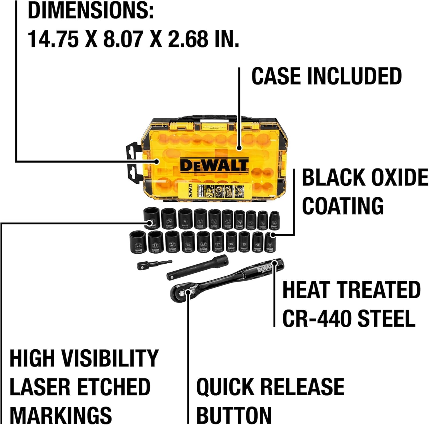 DEWALT Impact Socket Set with Ratchet — Is It Worth It? - Image 3
