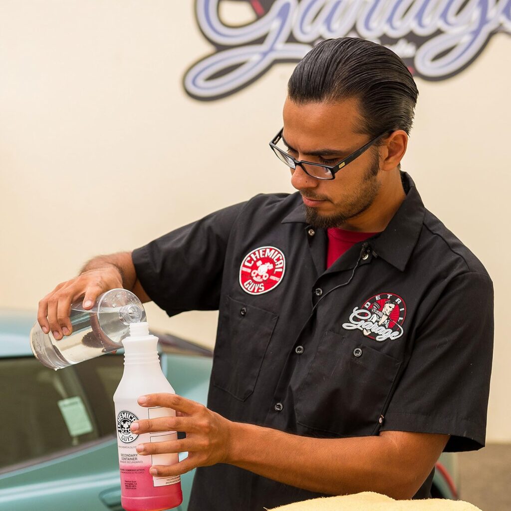 Chemical Guys ACC_130 Professional Chemical Guys Chemical Resistant Heavy Duty Bottle and Sprayer, oz