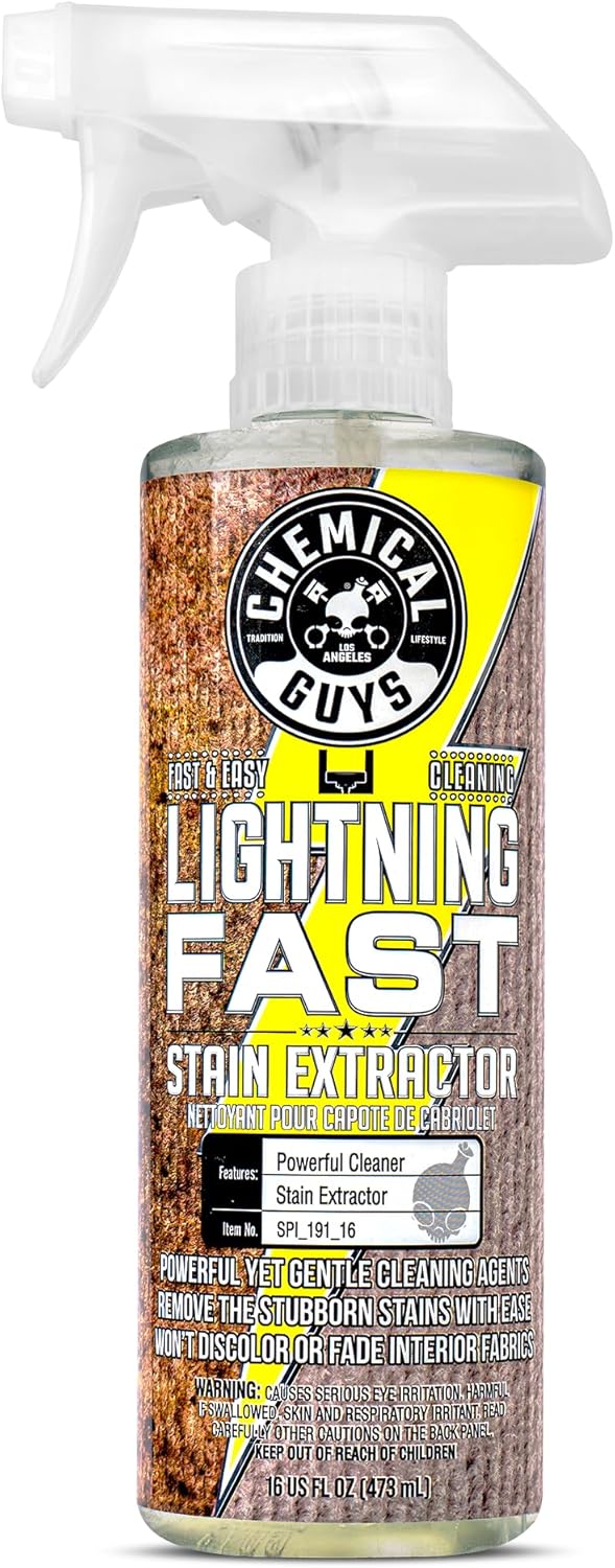 Chemical Guys Lightning Fast Carpet and Upholstery Stain Extractor Review