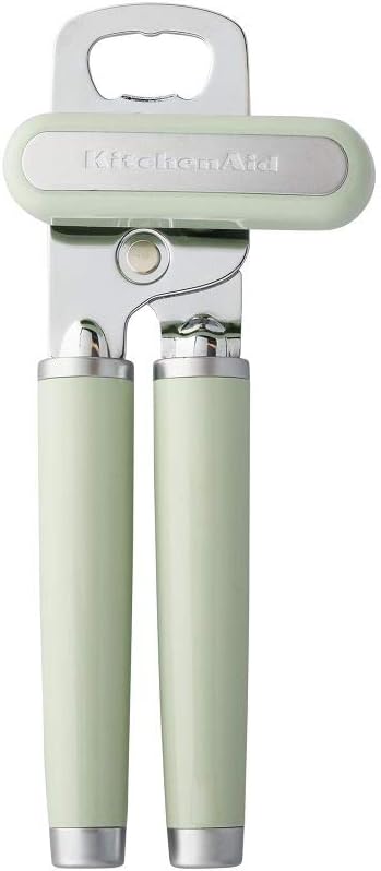 KitchenAid Classic Multifunction Can Opener/Bottle Opener, 8.34-Inch, Pistachio  Prep Bowls with Lids, Set of 4, Pistachio