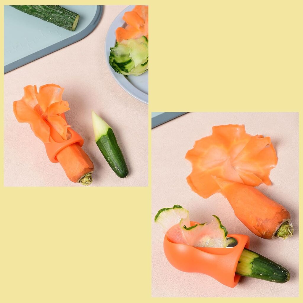 PWireless Carrot Spiralizer, Cucumber Sharpener, Plastic+ Stainless Steel Vegetable Peeler Multipurpose Kitchen Gadgets Get Creative in the Kitchen with Peelers PWireless Carrot Spiralizer, Cucumber Sharpener, Plastic+ Stainless Steel Vegetable Peeler Multipurpose Kitchen Gadgets Get Creative in the Kitchen with Peelers