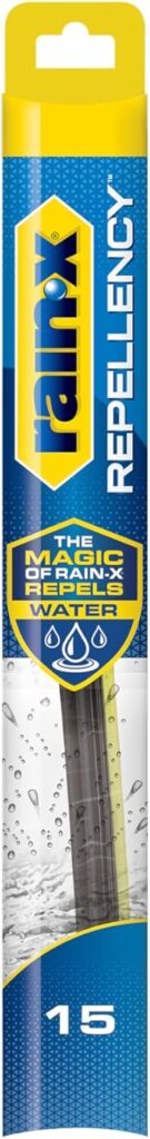 Rain-X Repellency Water Repellent Wiper Blades, Windshield Wipers (Pack of 2), All Weather Streak-Free for Enhanced Visibility w/Water Repellency Formula [Amazon Exclusive]