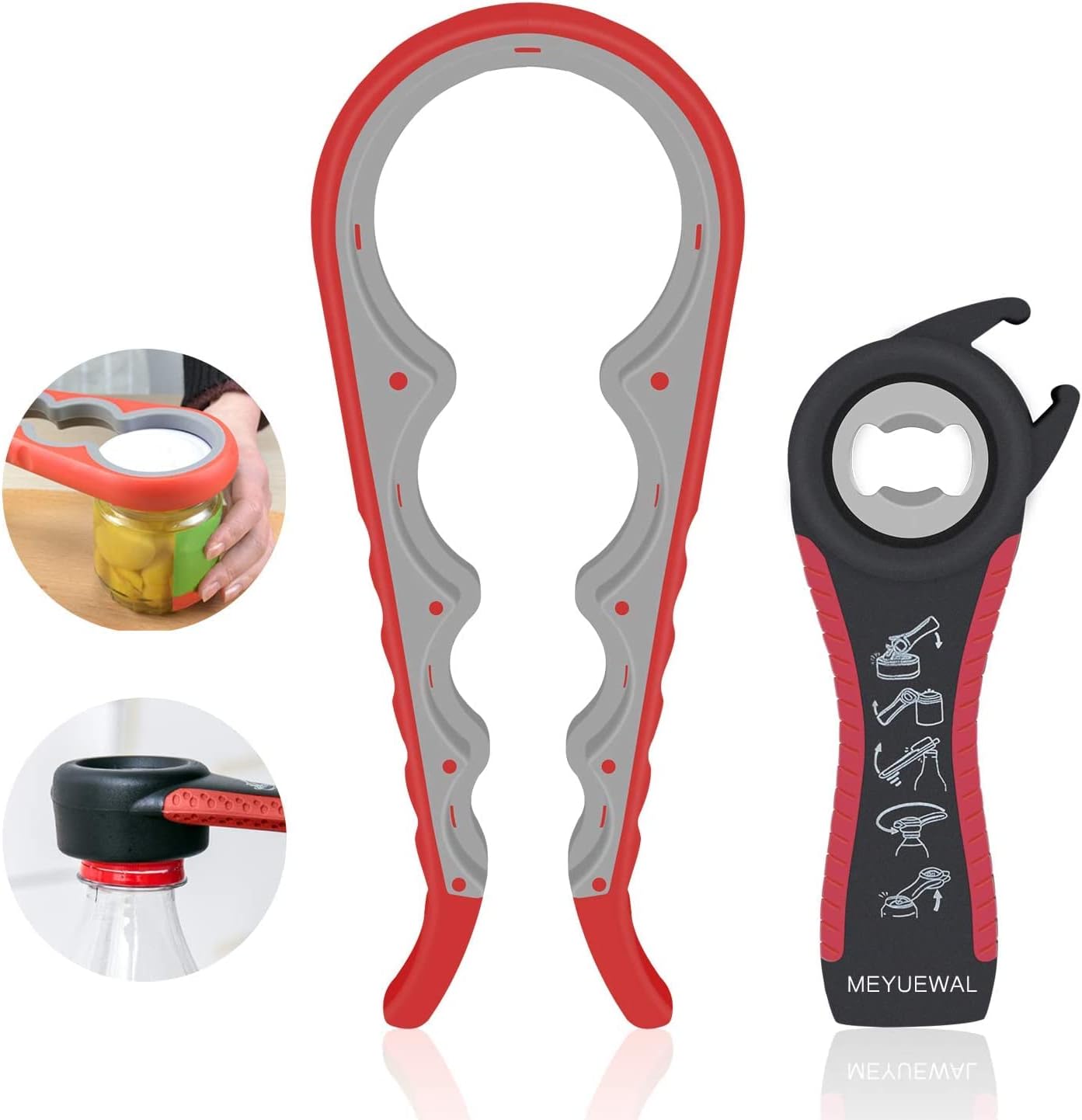 5-in-1 Multi-Functional Bottle, Jar, and Can Opener - Image 5