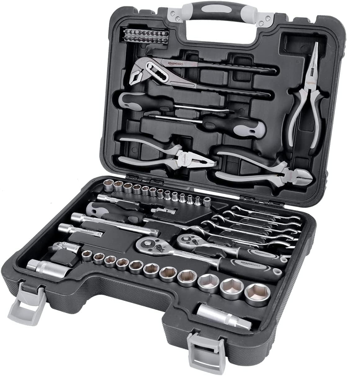 Amazon Basics 65-Piece Tool Kit — Handy Home Essential