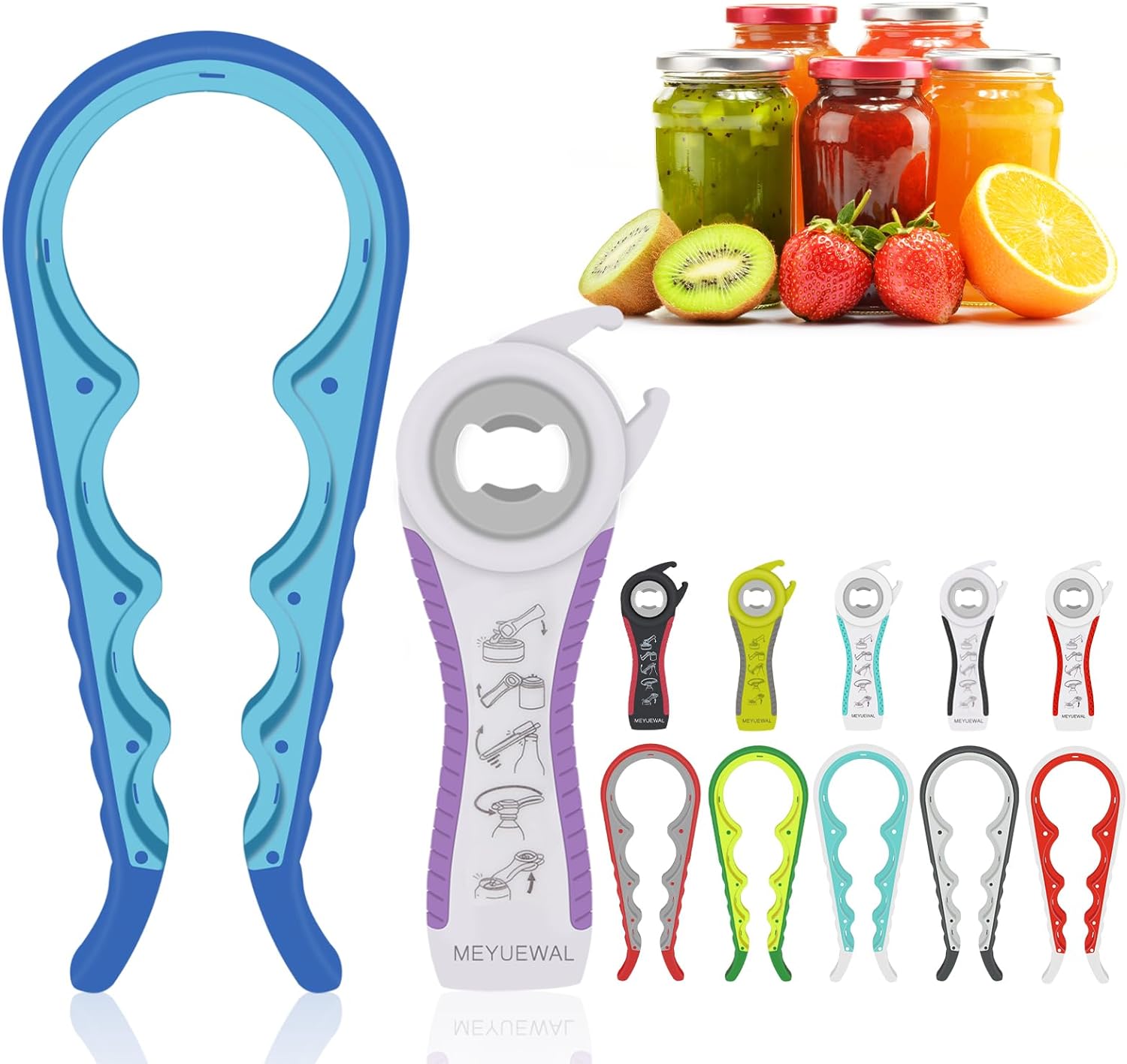 5-in-1 Multi-Functional Bottle, Jar, and Can Opener - Image 3