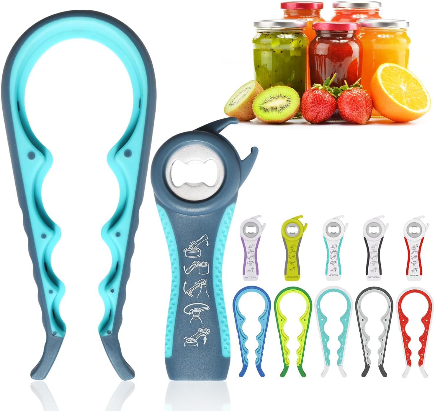 5-in-1 Multi-Functional Bottle, Jar, and Can Opener - Image 4