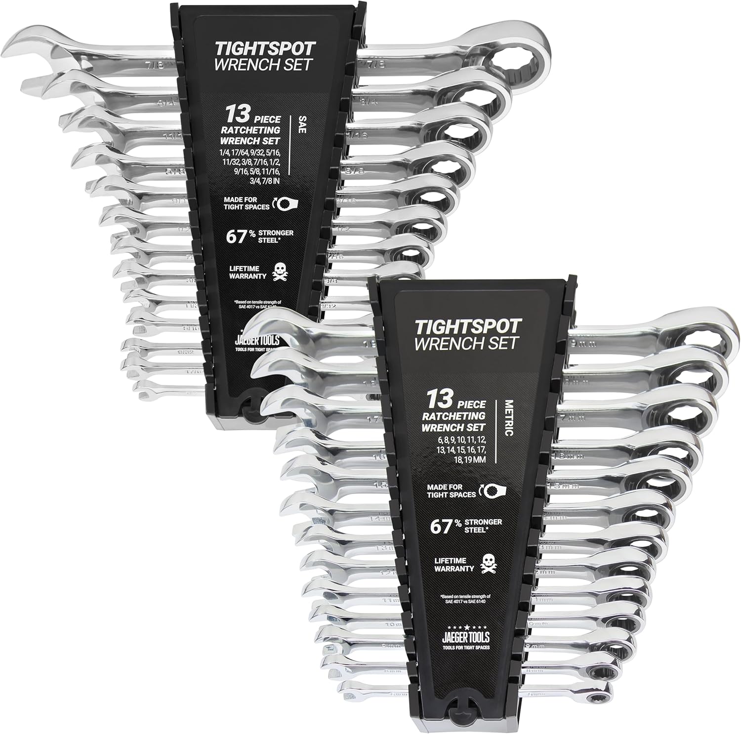 12pc MM/Metric TIGHTSPOT Ratcheting Wrenches (2026) - Image 5