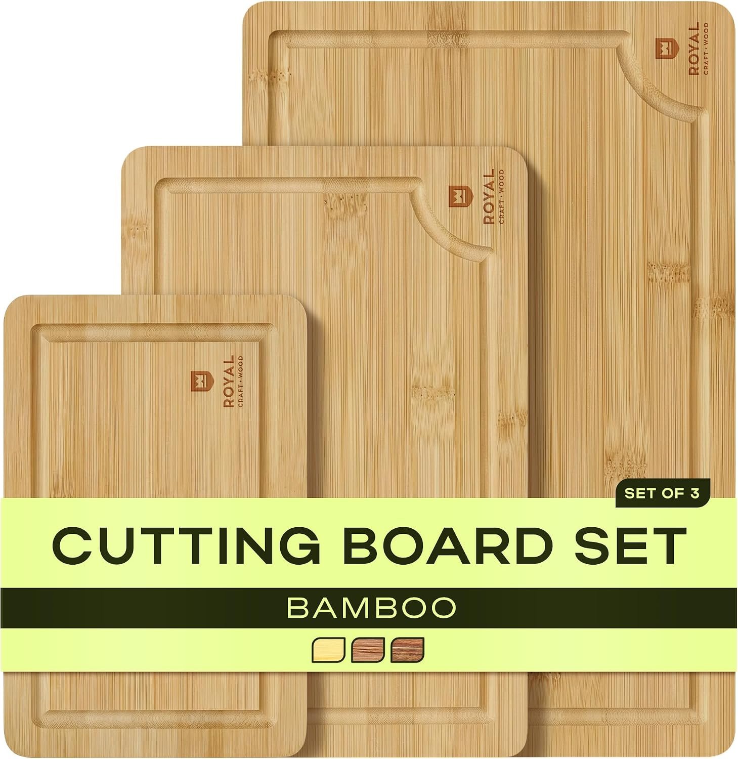 ROYAL CRAFT WOOD Wooden Cutting Boards : Versatile Kitchen Must-Have - Image 4