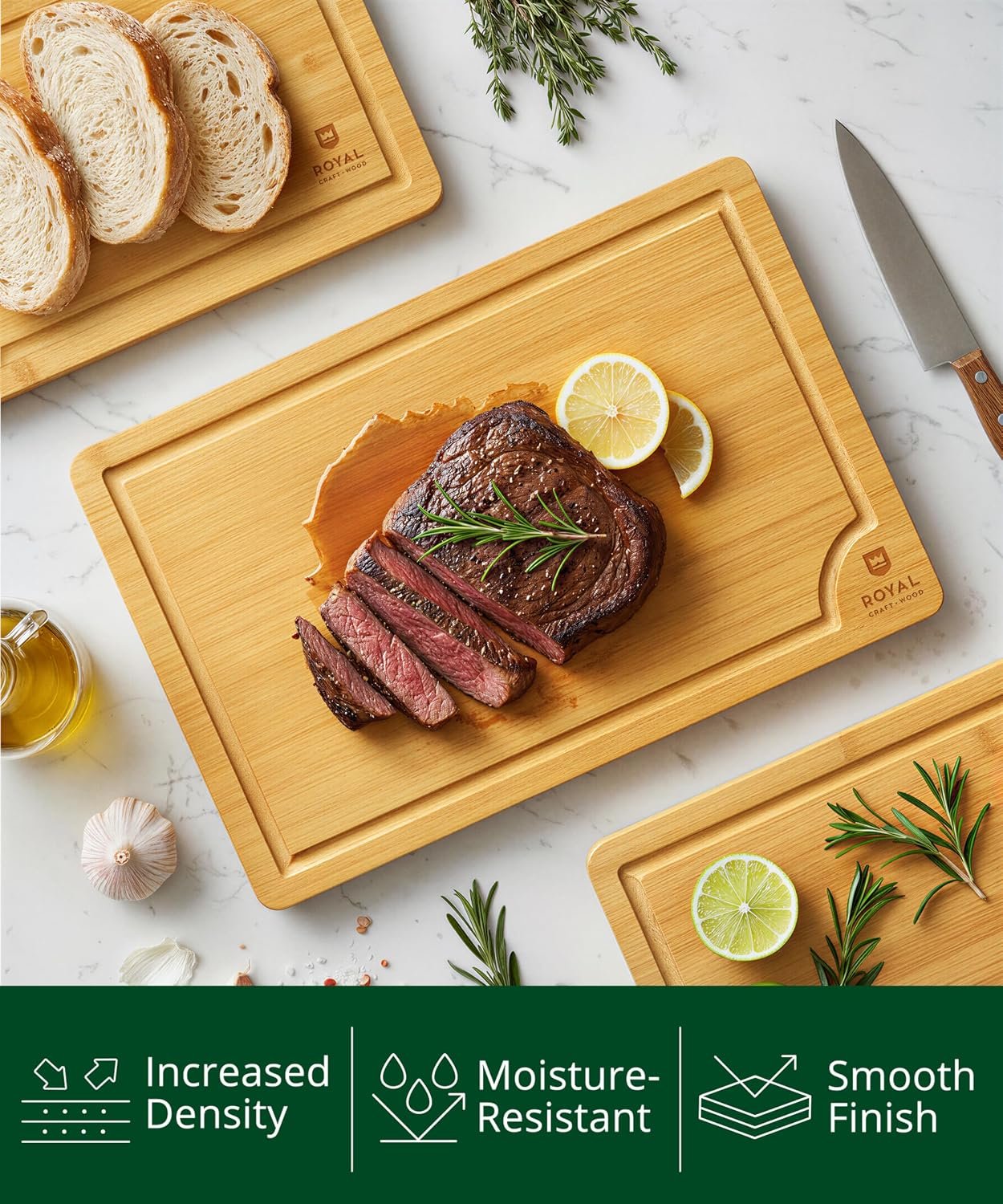 ROYAL CRAFT WOOD Wooden Cutting Boards : Versatile Kitchen Must-Have - Image 2